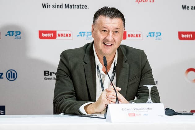 bett1HULKS Championship ATP 250 Cologne, 24 10 2020 Edwin Weindorfer, CEO e motion group Organizer of the bett1HULKS final press conference bett1HULKS Championship ATP 250 on 24 10 2020 in Cologne LANXESSarena , Germany Copyright: xBEAUTIFULxSPORTS Wunderlx