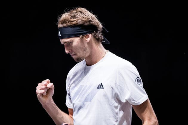 bett1HULKS Championship ATP 250 Cologne, 24 10 2020 Alexander ZVEREV GER cheers for semi-final Alexander ZVEREV GER 1 vs WC Jannik SINNER ITA bett1HULKS Championship ATP 250 on 24 10 2020 in Cologne LANXESSarena , Germany Copyright: xBEAUTIFULxSPORTS Wunderlx
