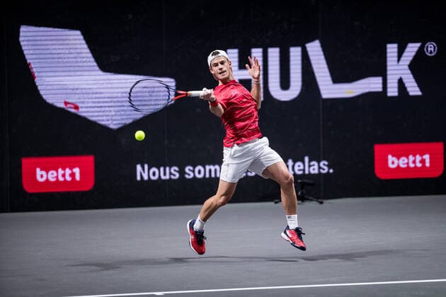 bett1HULKS Championship ATP 250 Cologne, 24 10 2020 Diego SCHWARTZMAN ARG semi-final Felix AUGER ALIASSIME CAN 5 vs Diego SCHWARTZMAN ARG 2 bett1HULKS Championship ATP 250 on 24 10 2020 in Cologne LANXESSarena , Germany Copyright: xBEAUTIFULxSPORTS Wunderlx