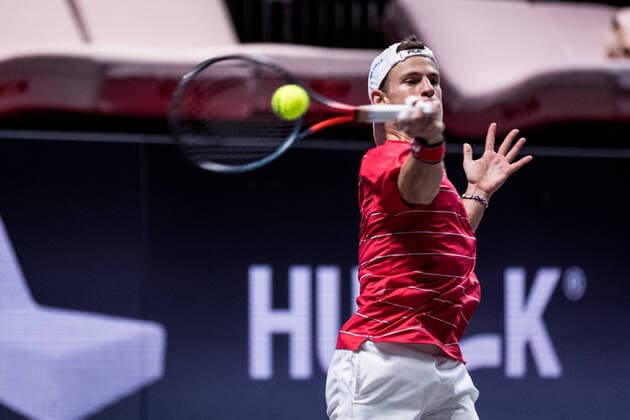bett1HULKS Championship ATP 250 Cologne, 24 10 2020 Diego SCHWARTZMAN ARG semi-final Felix AUGER ALIASSIME CAN 5 vs Diego SCHWARTZMAN ARG 2 bett1HULKS Championship ATP 250 on 24 10 2020 in Cologne LANXESSarena , Germany Copyright: xBEAUTIFULxSPORTS Wunderlx