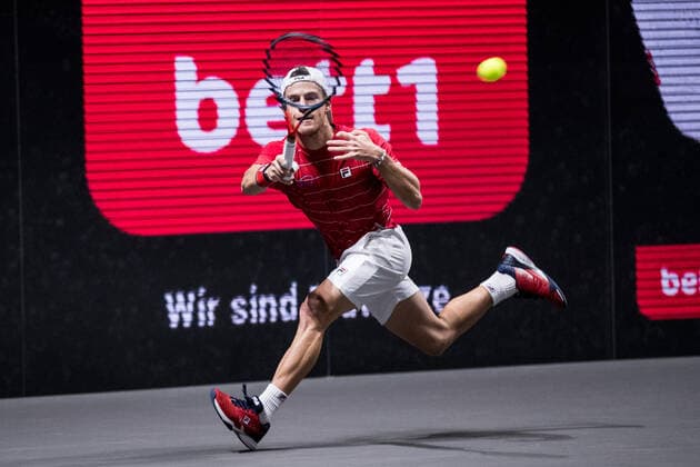 bett1HULKS Championship ATP 250 Cologne, 24 10 2020 Diego SCHWARTZMAN ARG semi-final Felix AUGER ALIASSIME CAN 5 vs Diego SCHWARTZMAN ARG 2 bett1HULKS Championship ATP 250 on 24 10 2020 in Cologne LANXESSarena , Germany Copyright: xBEAUTIFULxSPORTS Wunderlx