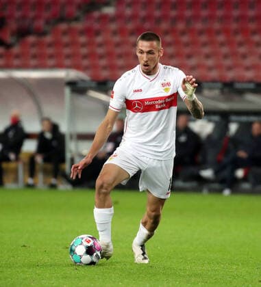 23.10.20 VfB Stuttgart - 1. FC Köln Deutschland, Stuttgart, 23.10.2020, Fussball, Bundesliga, Saison 2020 2021, 5. Spieltag, VfB Stuttgart - 1. FC Köln: Darko Churlinov (VfB Stuttgart), DFL DFB REGULATIONS PROHIBIT ANY USE OF PHOTOGRAPHS AS IMAGE SEQUENCES AND OR QUASI-VIDEO. *** 23 10 20 VfB Stuttgart 1 FC Köln Deutschland, Stuttgart, 23 10 2020, Football, Bundesliga, Season 2020 2021, 5 Matchday, VfB Stuttgart 1 FC Köln Darko Churlinov VfB Stuttgart , DFL DFB REGULATIONS PROHIBIT ANY USE OF PHOTOGRAPHS AS IMAGE SEQUENCES AND OR QUASI VIDEO
