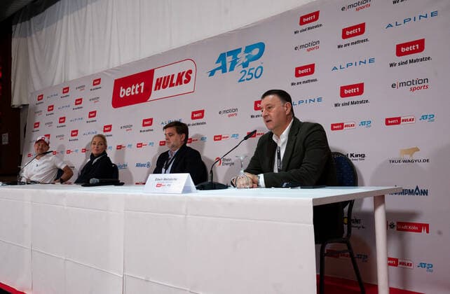 bett1HULKS CHAMPIONSHIP 2020, Cologne, Cologne Final press conference with Adam Szpyt, Barbara Rittner, Cedric Mourier and Edwin Weindorfer bett1HULKS CHAMPIONSHIP