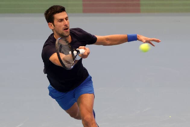 TENNIS - ATP, Tennis Herren Erste Bank Open VIENNA,AUSTRIA,25.OCT.20 - TENNIS - ATP World Tour, Erste Bank Open, preview, training. Image shows Novak Djokovic (SRB). GEPAxpictures xWalterxLuger