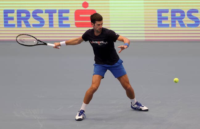TENNIS - ATP, Tennis Herren Erste Bank Open VIENNA,AUSTRIA,25.OCT.20 - TENNIS - ATP World Tour, Erste Bank Open, preview, training. Image shows Novak Djokovic (SRB). GEPAxpictures xWalterxLuger