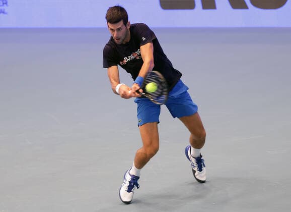 TENNIS - ATP, Tennis Herren Erste Bank Open VIENNA,AUSTRIA,25.OCT.20 - TENNIS - ATP World Tour, Erste Bank Open, preview, training. Image shows Novak Djokovic (SRB). GEPAxpictures xWalterxLuger