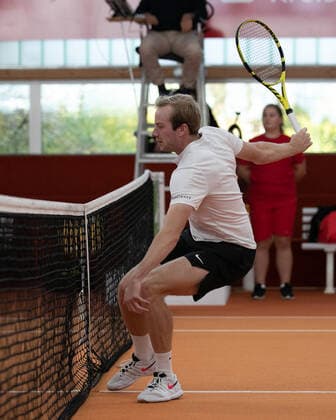 Botic van de Zandschulp NED , Final, Final Tennis Wolffkran Open ATP Challenger TC Ismaning Ismaning Bavaria Germany 25 October 2020 Â Copyright: xJuergenxHasenkopfx
