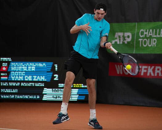 Marc Andrea Huesler SUI Tennis Wolffkran Open ATP Challenger TC Ismaning Ismaning Bavaria Germany 25 October 2020 Â Copyright: xJuergenxHasenkopfx