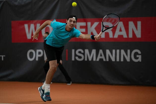 Marc Andrea Huesler SUI Tennis Wolffkran Open ATP Challenger TC Ismaning Ismaning Bavaria Germany 25 October 2020 Â Copyright: xJuergenxHasenkopfx
