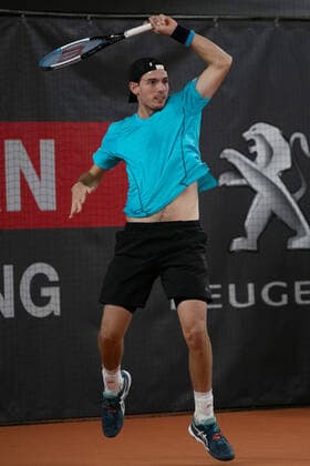 Marc Andrea Huesler SUI Tennis Wolffkran Open ATP Challenger TC Ismaning Ismaning Bavaria Germany 25 October 2020 Â Copyright: xJuergenxHasenkopfx