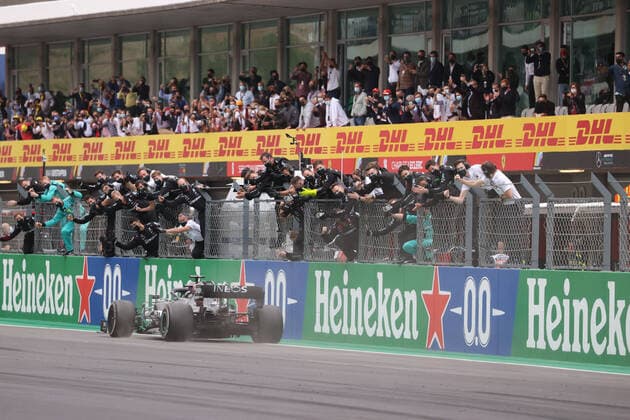 Motorsports FIA Formula One World Championship 2020, Grand Prix of Portugal, 44 Lewis Hamilton GBR, Mercedes AMG Petronas Formula One Team , Portimao Portugal
