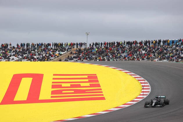 Motorsports FIA Formula One World Championship 2020, Grand Prix of Portugal, 44 Lewis Hamilton GBR, Mercedes AMG Petronas Formula One Team , 55 Carlos Sainz ESP, McLaren F1 Team , Portimao Portugal