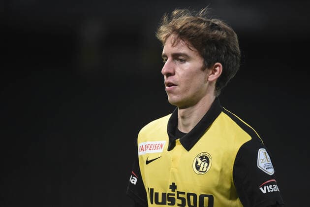 Super League BSC Young Boys FC Lucerne 25 10 2020, Bern, Stadion Wankdorf, Football Super League BSC Young Boys FC Lucerne, 11 Gianluca Gaudino Young Boys 0