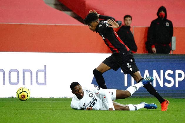 Robson Bambu (OGC Nice) FOOTBALL : OGC Nice vs Lille - Nice - 25 10 2020 NorbertScanella PanoramiC 