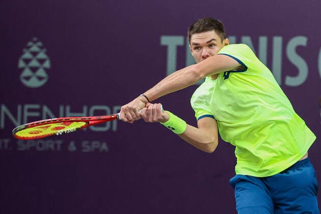 In the picture Kamil Majchrzak POL TENNIS CHALLENGER HAMBURG presented by TANNENHOF, Hamburg, Hamburger Tennisverban, 26 10 2020