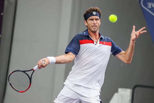 In the picture Roberto Marcora ITA TENNIS CHALLENGER HAMBURG presented by TANNENHOF, Hamburg, Hamburger Tennisverban, 26 10 2020