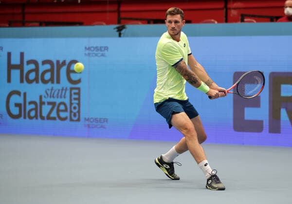 TENNIS - ATP, Tennis Herren Erste Bank Open VIENNA,AUSTRIA,26.OCT.20 - TENNIS - ATP World Tour, Erste Bank Open. Image shows Dennis Novak (AUT). GEPAxpictures xWalterxLuger