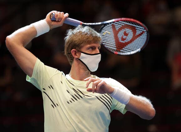 TENNIS - ATP, Tennis Herren Erste Bank Open VIENNA,AUSTRIA,26.OCT.20 - TENNIS - ATP World Tour, Erste Bank Open. Image shows Kevin Anderson (RSA). GEPAxpictures xWalterxLuger