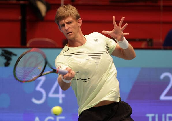 TENNIS - ATP, Tennis Herren Erste Bank Open VIENNA,AUSTRIA,26.OCT.20 - TENNIS - ATP World Tour, Erste Bank Open. Image shows Kevin Anderson (RSA). GEPAxpictures xWalterxLuger