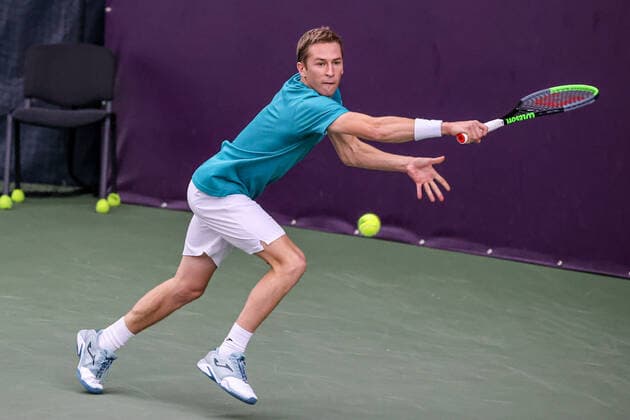 In the picture Kimmer Coppejans BEL TENNIS CHALLENGER HAMBURG presented by TANNENHOF, Hamburg, Hamburg Tennis Association, 26 10 2020,