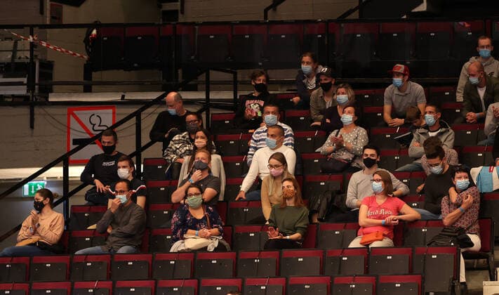 TENNIS - ATP, Tennis Herren Erste Bank Open VIENNA,AUSTRIA,26.OCT.20 - TENNIS - ATP World Tour, Erste Bank Open. Image shows spectators. GEPAxpictures xWalterxLuger