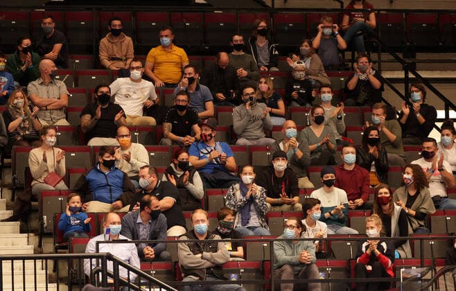 TENNIS - ATP, Tennis Herren Erste Bank Open VIENNA,AUSTRIA,26.OCT.20 - TENNIS - ATP World Tour, Erste Bank Open. Image shows spectators. GEPAxpictures xWalterxLuger