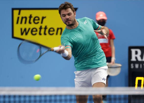 TENNIS - ATP, Tennis Herren Erste Bank Open VIENNA,AUSTRIA,26.OCT.20 - TENNIS - ATP World Tour, Erste Bank Open. Image shows Stan Wawrinka (SUI). GEPAxpictures xWalterxLuger