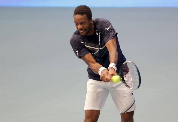 TENNIS - ATP, Tennis Herren Erste Bank Open VIENNA,AUSTRIA,26.OCT.20 - TENNIS - ATP World Tour, Erste Bank Open. Image shows Gael Monfils (FRA). GEPAxpictures xWalterxLuger