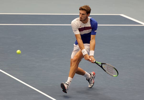 TENNIS - ATP, Tennis Herren Erste Bank Open VIENNA,AUSTRIA,26.OCT.20 - TENNIS - ATP World Tour, Erste Bank Open. Image shows Pablo Carreno Busta (ESP). GEPAxpictures xWalterxLuger