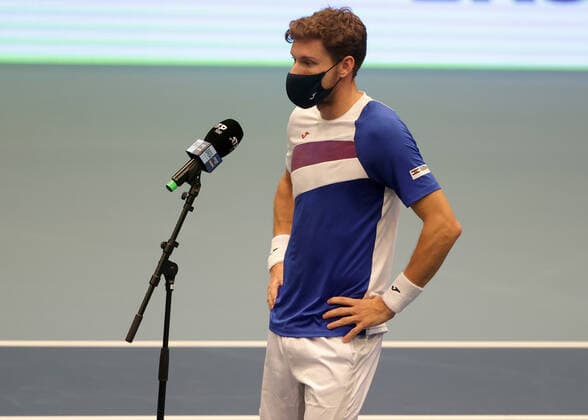 TENNIS - ATP, Tennis Herren Erste Bank Open VIENNA,AUSTRIA,26.OCT.20 - TENNIS - ATP World Tour, Erste Bank Open. Image shows Pablo Carreno Busta (ESP). GEPAxpictures xWalterxLuger