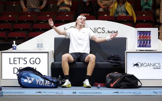 TENNIS - ATP, Tennis Herren Erste Bank Open VIENNA,AUSTRIA,26.OCT.20 - TENNIS - ATP World Tour, Erste Bank Open. Image shows Denis Shapovalov (CAN). GEPAxpictures xWalterxLuger