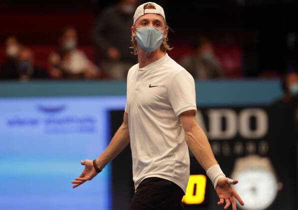TENNIS - ATP, Tennis Herren Erste Bank Open VIENNA,AUSTRIA,26.OCT.20 - TENNIS - ATP World Tour, Erste Bank Open. Image shows Denis Shapovalov (CAN). GEPAxpictures xWalterxLuger