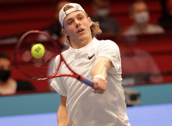 TENNIS - ATP, Tennis Herren Erste Bank Open VIENNA,AUSTRIA,26.OCT.20 - TENNIS - ATP World Tour, Erste Bank Open. Image shows Denis Shapovalov (CAN). GEPAxpictures xWalterxLuger