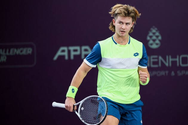 In the picture J J Wolf USA TENNIS CHALLENGER HAMBURG presented by TANNENHOF, Hamburg, Hamburg Tennis Association, 27 10 2020,