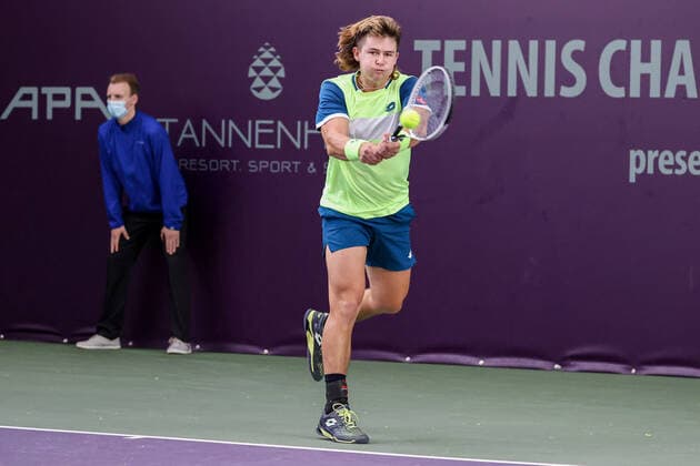 In the picture J J Wolf USA TENNIS CHALLENGER HAMBURG presented by TANNENHOF, Hamburg, Hamburg Tennis Association, 27 10 2020,