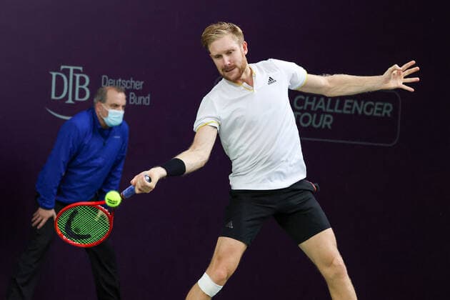 In the picture Matthias BACHINGER GER TENNIS CHALLENGER HAMBURG presented by TANNENHOF, Hamburg, Hamburg Tennis Association, 27 10 2020,