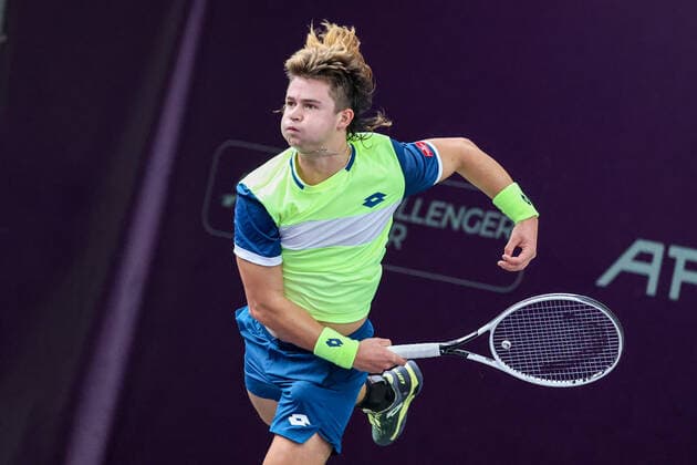 In the picture J J Wolf USA TENNIS CHALLENGER HAMBURG presented by TANNENHOF, Hamburg, Hamburg Tennis Association, 27 10 2020,