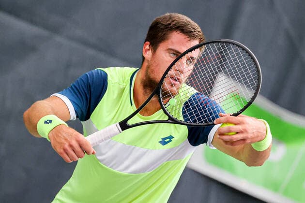 In the picture Borna GOJO CRO TENNIS CHALLENGER HAMBURG presented by TANNENHOF, Hamburg, Hamburg Tennis Association, 27 10 2020,