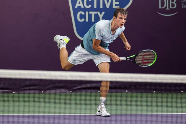 In the picture Filip Horansky SVK TENNIS CHALLENGER HAMBURG presented by TANNENHOF, Hamburg, Hamburg Tennis Association, 27 10 2020,