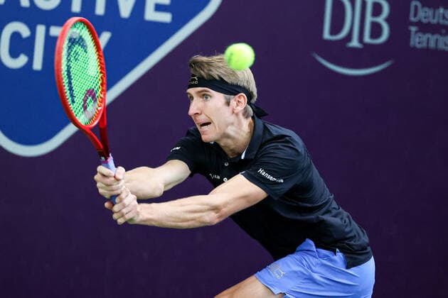In the picture Cedrik Marcel STEBE GER TENNIS CHALLENGER HAMBURG presented by TANNENHOF, Hamburg, Hamburg Tennis Association, 27 10 2020,