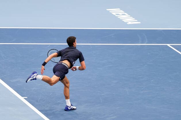 TENNIS - ATP, Tennis Herren Erste Bank Open VIENNA,AUSTRIA,27.OCT.20 - TENNIS - ATP World Tour, Erste Bank Open. Image shows Novak Djokovic (SRB). GEPAxpictures xChristianxWalgram