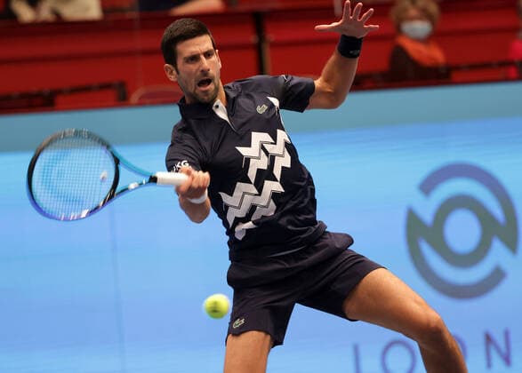 TENNIS - ATP, Tennis Herren Erste Bank Open VIENNA,AUSTRIA,27.OCT.20 - TENNIS - ATP World Tour, Erste Bank Open. Image shows Novak Djokovic (SRB). GEPAxpictures xWalterxLuger
