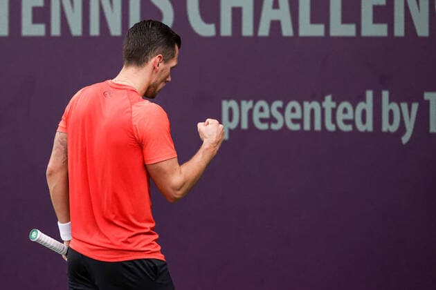 In the picture Tobias KAMKE GER TENNIS CHALLENGER HAMBURG presented by TANNENHOF, Hamburg, Hamburg Tennis Association, 27 10 2020,