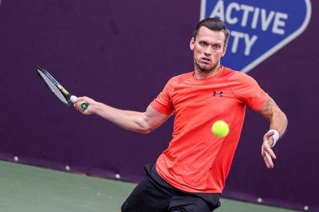 In the picture Tobias KAMKE GER TENNIS CHALLENGER HAMBURG presented by TANNENHOF, Hamburg, Hamburg Tennis Association, 27 10 2020,