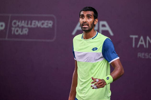 In the picture Prajnesh Gunneswaran IND TENNIS CHALLENGER HAMBURG presented by TANNENHOF, Hamburg, Hamburg Tennis Association, 27 10 2020,