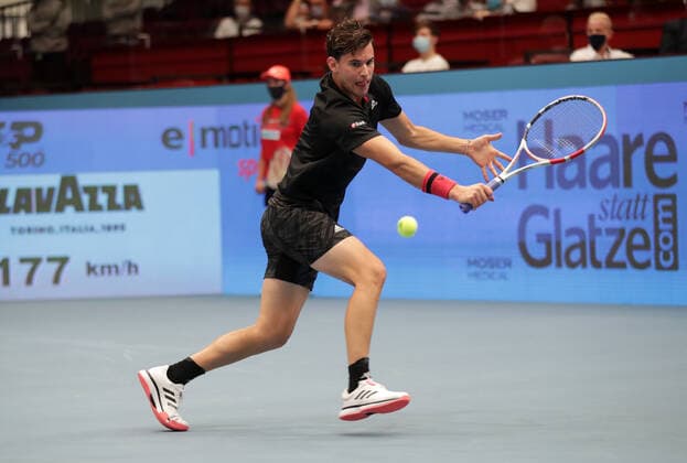 TENNIS - ATP, Tennis Herren Erste Bank Open VIENNA,AUSTRIA,27.OCT.20 - TENNIS - ATP World Tour, Erste Bank Open. Image shows Dominic Thiem (AUT). GEPAxpictures xWalterxLuger