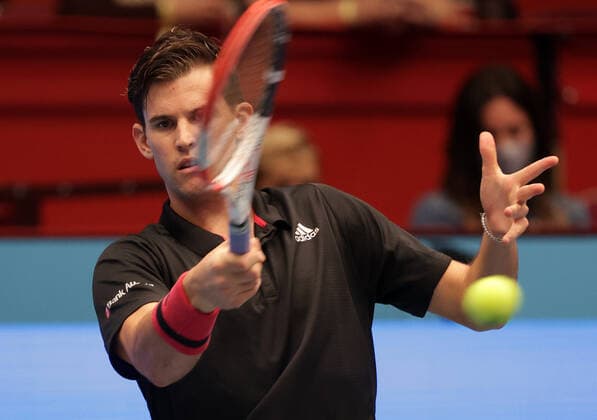 TENNIS - ATP, Tennis Herren Erste Bank Open VIENNA,AUSTRIA,27.OCT.20 - TENNIS - ATP World Tour, Erste Bank Open. Image shows Dominic Thiem (AUT). GEPAxpictures xWalterxLuger