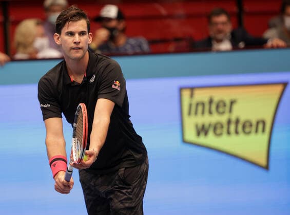 TENNIS - ATP, Tennis Herren Erste Bank Open VIENNA,AUSTRIA,27.OCT.20 - TENNIS - ATP World Tour, Erste Bank Open. Image shows Dominic Thiem (AUT). GEPAxpictures xWalterxLuger