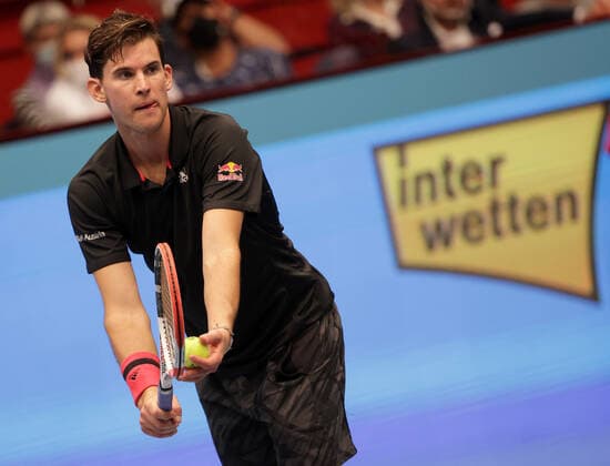 TENNIS - ATP, Tennis Herren Erste Bank Open VIENNA,AUSTRIA,27.OCT.20 - TENNIS - ATP World Tour, Erste Bank Open. Image shows Dominic Thiem (AUT). GEPAxpictures xWalterxLuger