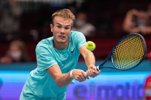 Vitaliy Sachko UKR Tennis ERSTE BANK OPEN 2020 ATP 500 Stadthalle Vienna Austria 27 October 2020 Â Copyright: xJuergenxHasenkopfx